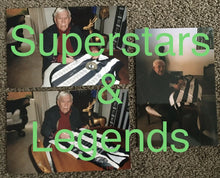 Load image into Gallery viewer, Unframed NATHAN BUCKLEY, TONY SHAW, LOU RICHARDS &amp; MURRAY WEIDEMAN Signed Collingwood “Hall of Fame” Jumper
