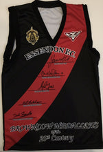 Load image into Gallery viewer, Unframed JAMES HIRD, GAVIN WANGANEEN &amp; GRAHAM MOSS Signed “Brownlow Medallists” Signed Essendon Jumper
