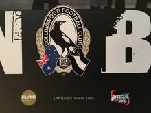 Load image into Gallery viewer, Framed Collingwood Magpies signed memorabilia by Nathan Buckley
