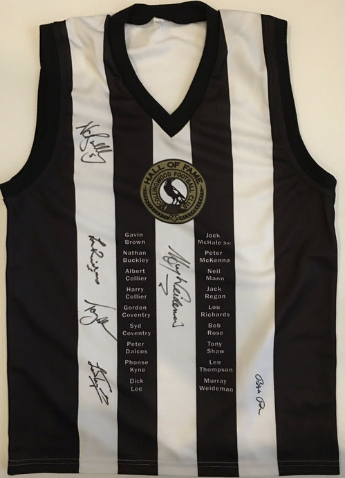 Buckley Shaw Richards signed Collingwood jumper