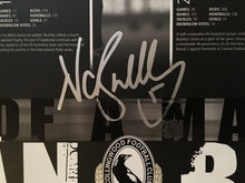 Load image into Gallery viewer, Nathan Buckley autographed shorts and limited edition print
