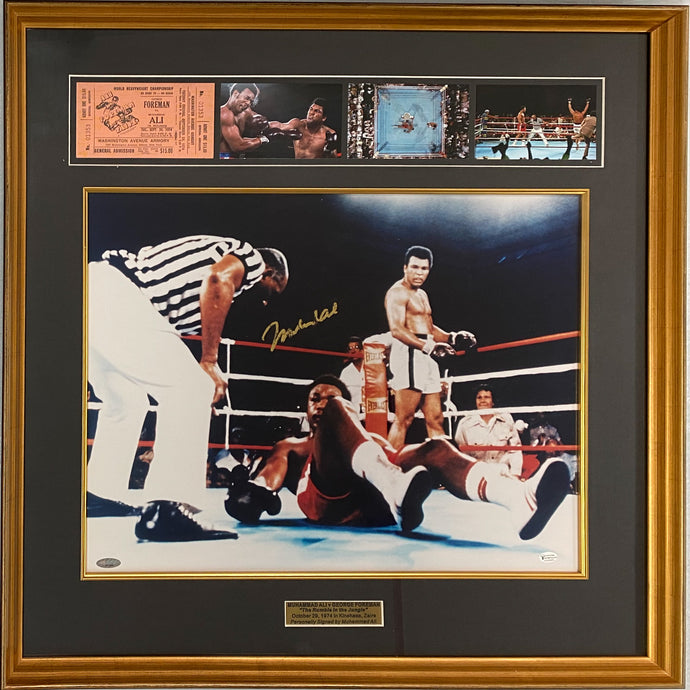 MUHAMMAD ALI Signed Memorabilia
