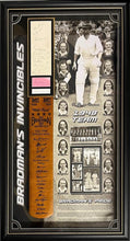 Load image into Gallery viewer, DON BRADMAN &amp; 1948 Invincibles Team Signed Cricket Bat Display
