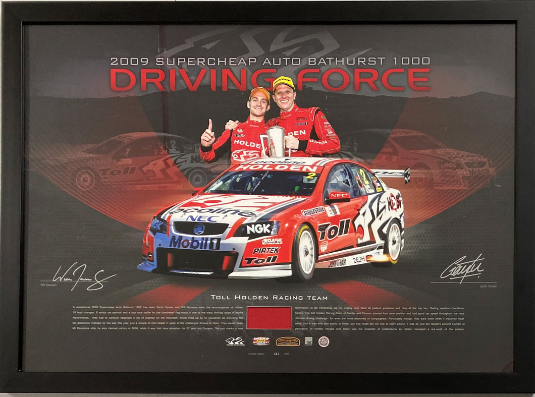 WILL DAVISON & GARTH TANDER Signed 