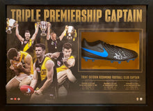 Load image into Gallery viewer, TRENT COTCHIN &quot;Triple Premiership Captain” Signed Boot Display
