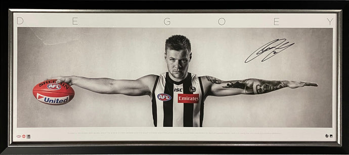 JORDAN DE GOEY Signed WINGS Poster