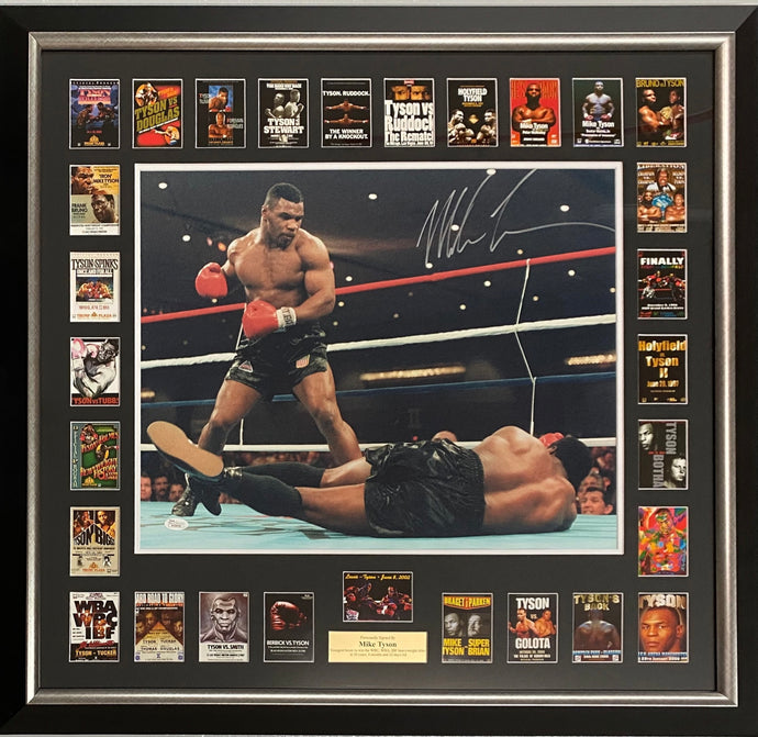 Mike Tyson signed photo