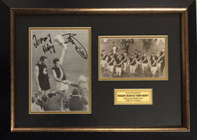 Load image into Gallery viewer, ROGER DEAN &amp; TOM HAFEY Signed “1969 Premiers” Photo Collage Display
