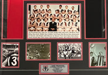 Load image into Gallery viewer, DARREL BALDOCK &amp; ALLAN JEANS “1966 Premiers Captain &amp; Coach” Signed Jumper Display
