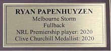 Load image into Gallery viewer, RYAN PAPENHUYZEN Signed &quot;Melbourne Storm” Photo Collage Display
