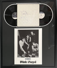 Load image into Gallery viewer, PINK FLOYD - ROGER WATERS, DAVID GILMOUR &amp; NICK MASON Signed “The Wall” Album Display
