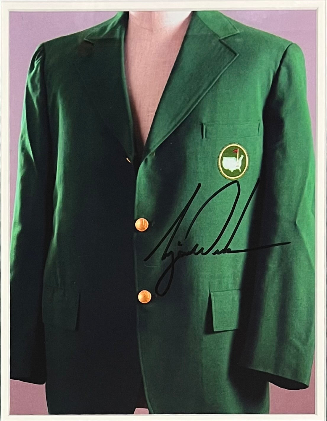 The Masters Tournament Green Jacket Masters Replica Tiger