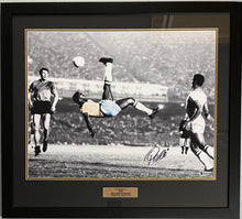 Load image into Gallery viewer, PELE Signed “Scissor Kick” 16&quot;x20&quot; Photo Display
