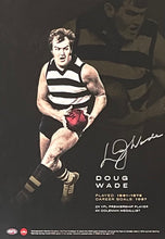 Load image into Gallery viewer, “THE GREATEST AFL GOALKICKERS” - DOUG WADE, GARY ABLETT SNR., JASON DUNSTALL, TONY LOCKETT &amp; LANCE FRANKLIN Signed “1000 Goals” Lithograph Display
