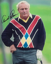 Load image into Gallery viewer, JACK NICKLAUS, ARNOLD PALMER &amp; GARY PLAYER Signed Photos Collage Display
