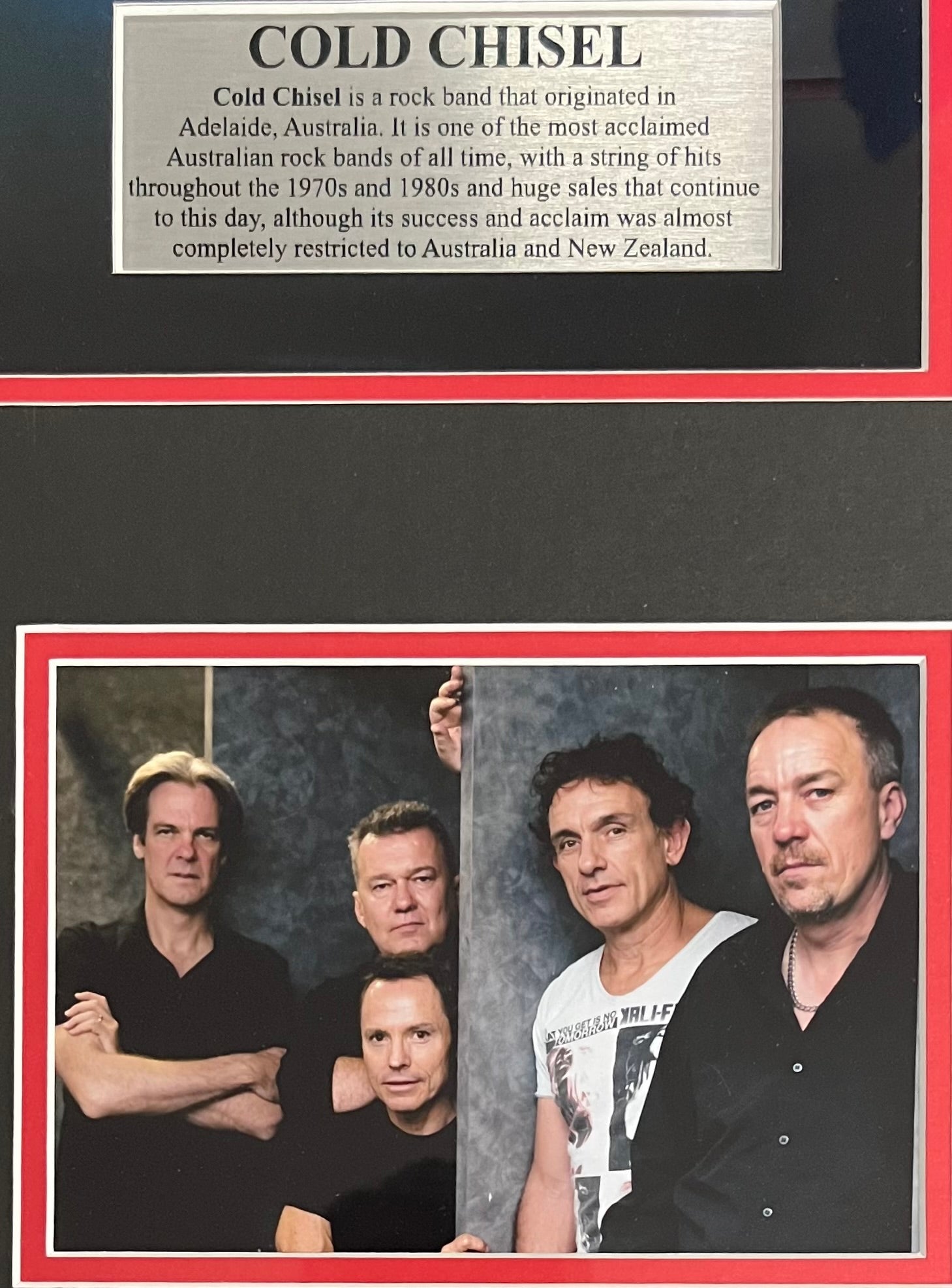 Cold Chisel Signed Album CD & Photo | Jimmy Barnes & More – Superstars ...