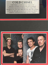 Load image into Gallery viewer, COLD CHISEL - JIMMY BARNES, IAN MOSS, DON WALKER &amp; PHIL SMALL Signed Album CD Display
