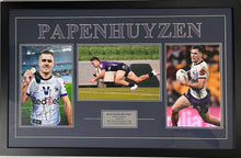 Load image into Gallery viewer, RYAN PAPENHUYZEN Signed &quot;Melbourne Storm” Photo Collage Display
