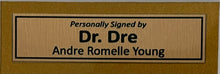 Load image into Gallery viewer, DR. DRE Signed Photo &amp; CDs Display
