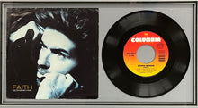 Load image into Gallery viewer, GEORGE MICHAEL Signed Photo &amp; Record Collage Display
