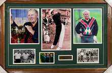 Load image into Gallery viewer, JACK NICKLAUS, ARNOLD PALMER &amp; GARY PLAYER Signed Photos Collage Display
