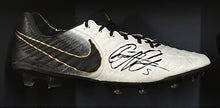Load image into Gallery viewer, CHRISTIAN PETRACCA Signed &amp; Match Worn “2021 AFL Premiership Season” Boot Display
