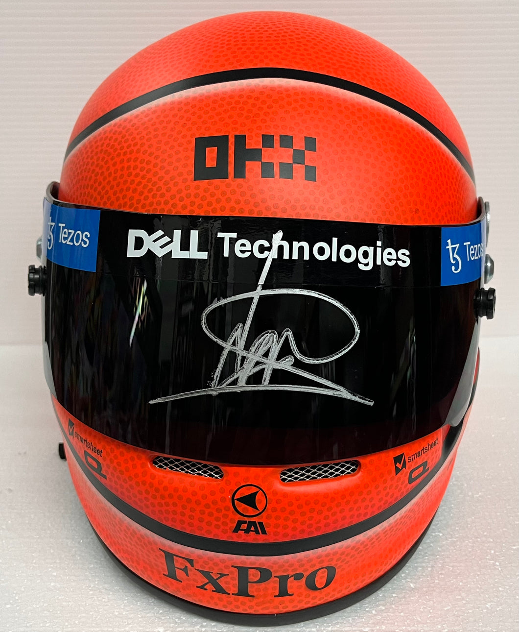 Lando norris signed helmet 2025