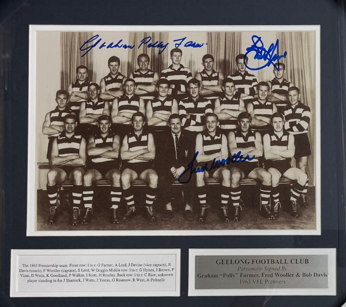 Farmer signed photo