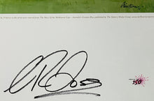 Load image into Gallery viewer, MELBOURNE CUP - Glen Boss Signed “The Greatest Cup Never Run” Print Display
