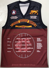 Load image into Gallery viewer, Unframed KEVIN MURRAY &amp; GARRY WILSON Signed Fitzroy &quot;Team of the Century&quot; Jumper
