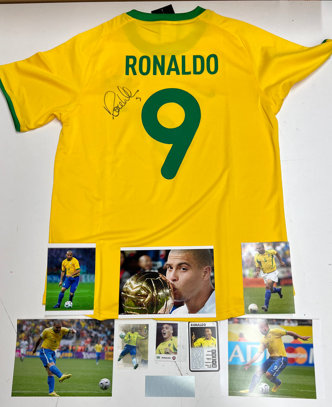 Ronaldo brazil jersey sales