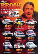 Load image into Gallery viewer, PETER BROCK Signed “King Of The Mountain” Print &amp; Photo Display
