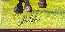 Load image into Gallery viewer, BLACK CAVIAR - Luke Nolen Signed Print Display
