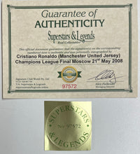 Cristiano Ronaldo Authentic 2008 Manchester United Signed & Framed Jer –  Ital Sport