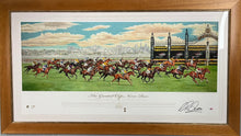 Load image into Gallery viewer, MELBOURNE CUP - Glen Boss Signed “The Greatest Cup Never Run” Print Display
