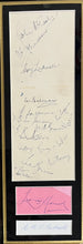 Load image into Gallery viewer, DON BRADMAN &amp; 1948 Invincibles Team Signed Cricket Bat Display
